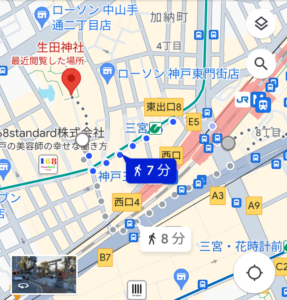 生田神社 地図